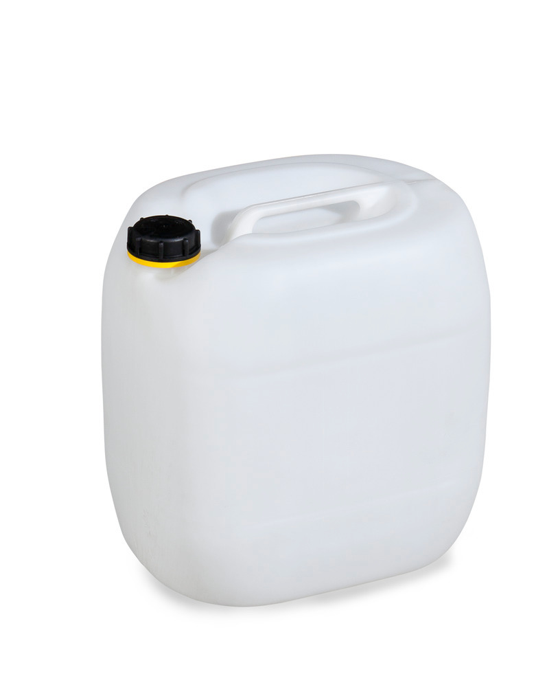 Plastic canister in polyethylene (PE),  30 litre, transparent natural - 2