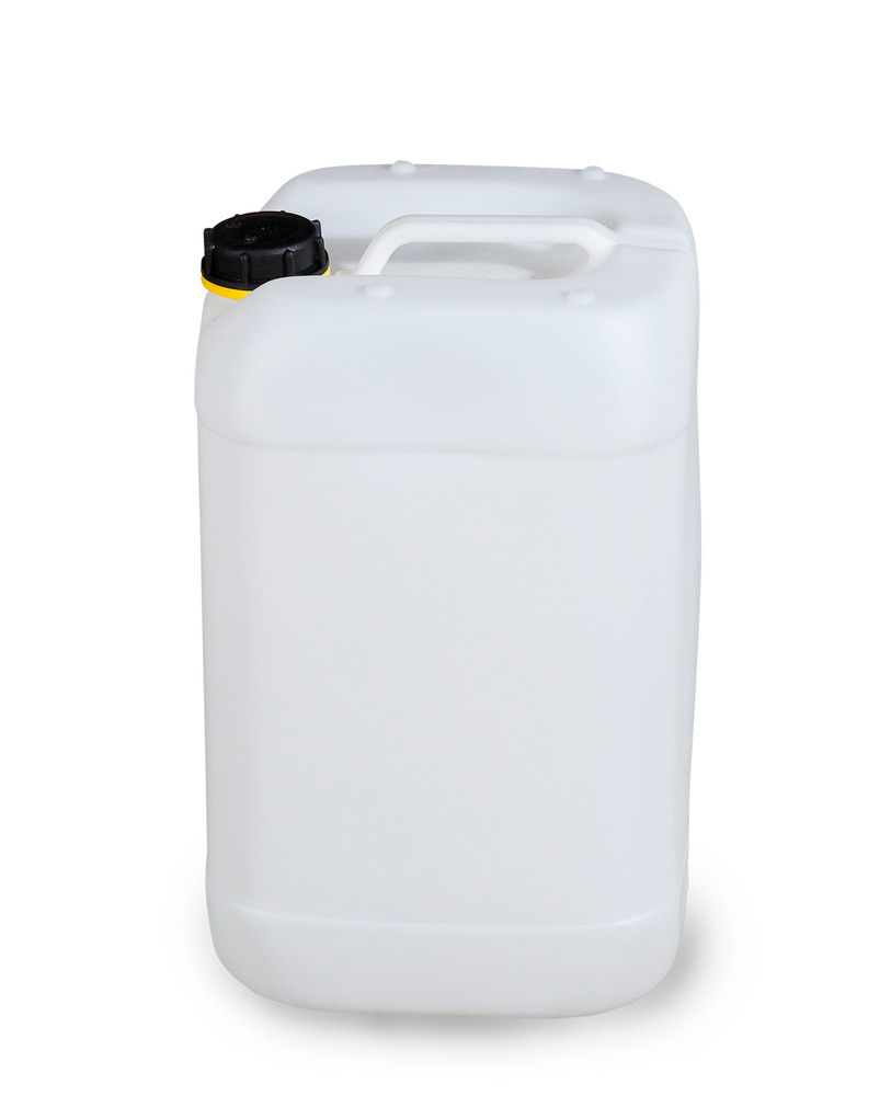 Plastic canister in polyethylene (PE),  25 litre, transparent natural - 3