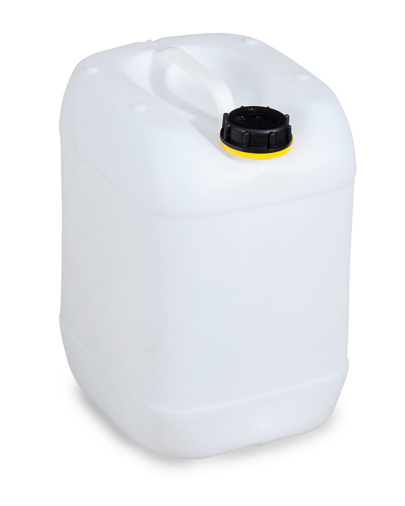 Tanica in polietilene (PE), 20 litri, trasparente naturale - 1