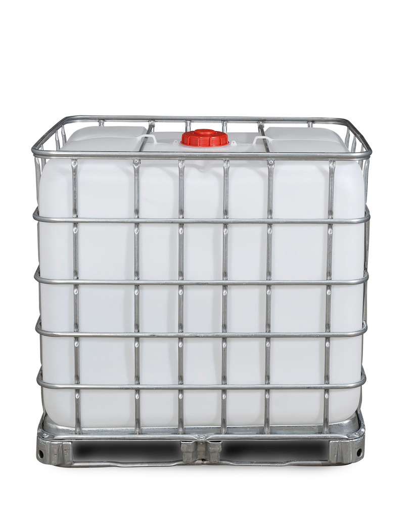 Recobulk IBC Gefahrgut-Container, Stahlrahmen-Palette, 1000 Liter, Öffnung NW150, Auslauf NW80 - 4