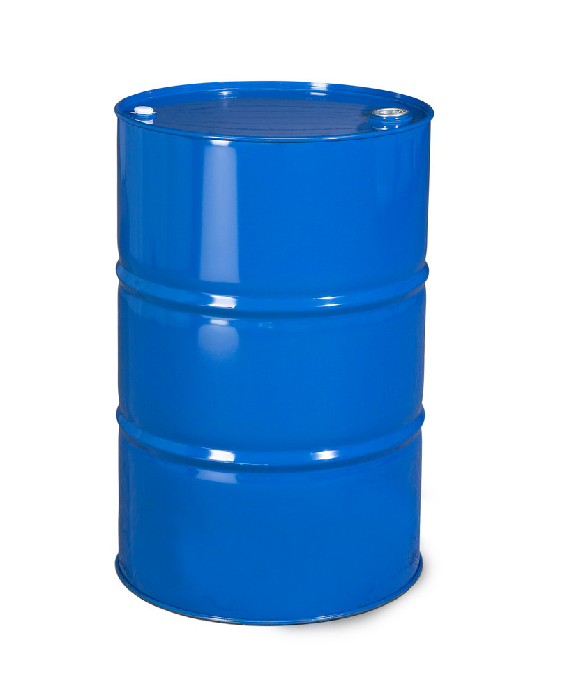 Steel bung drum, 216.5 litre, inside painted