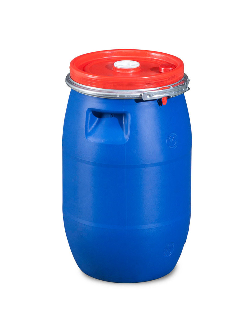 Plastic bung lidded drum with double approval, 30 litres - 1