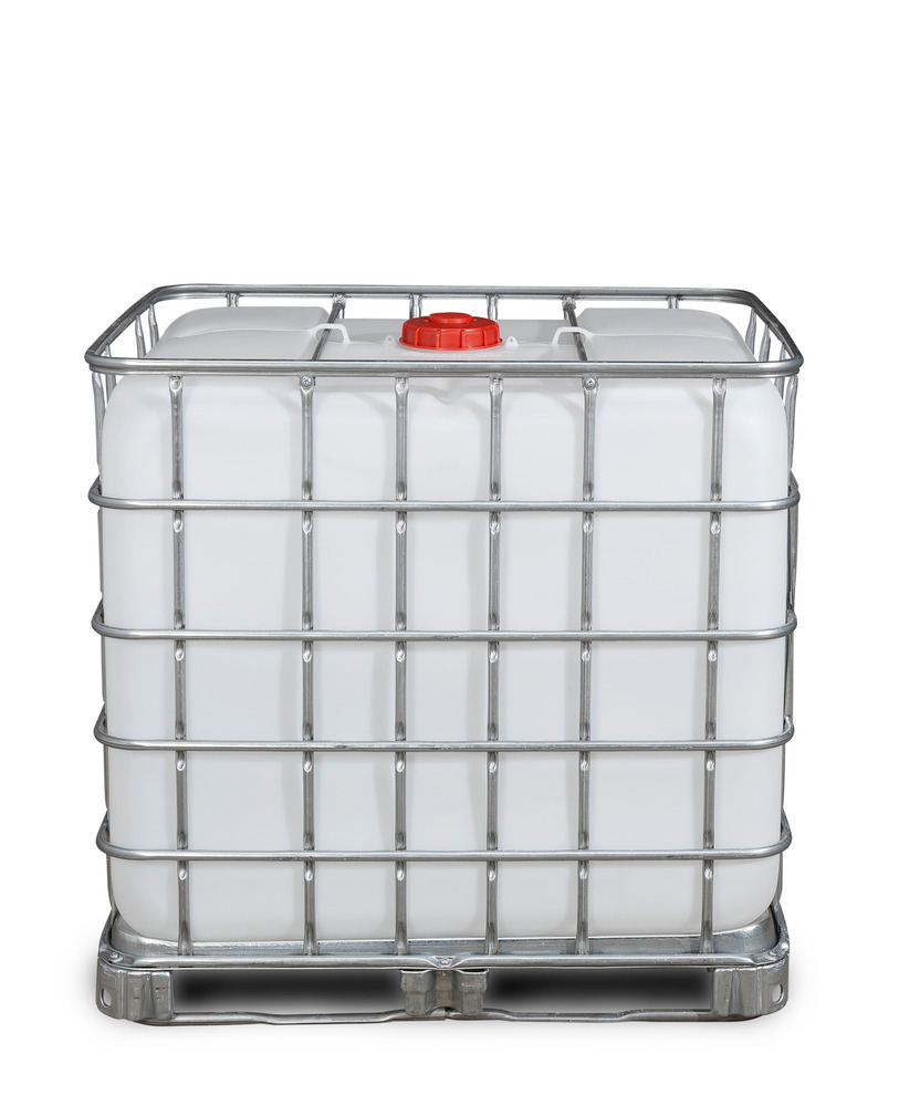 Recobulk IBC Gefahrgut-Container, Stahlrahmen-Palette, 1000 Liter, Öffnung NW150, Auslauf NW80 - 9