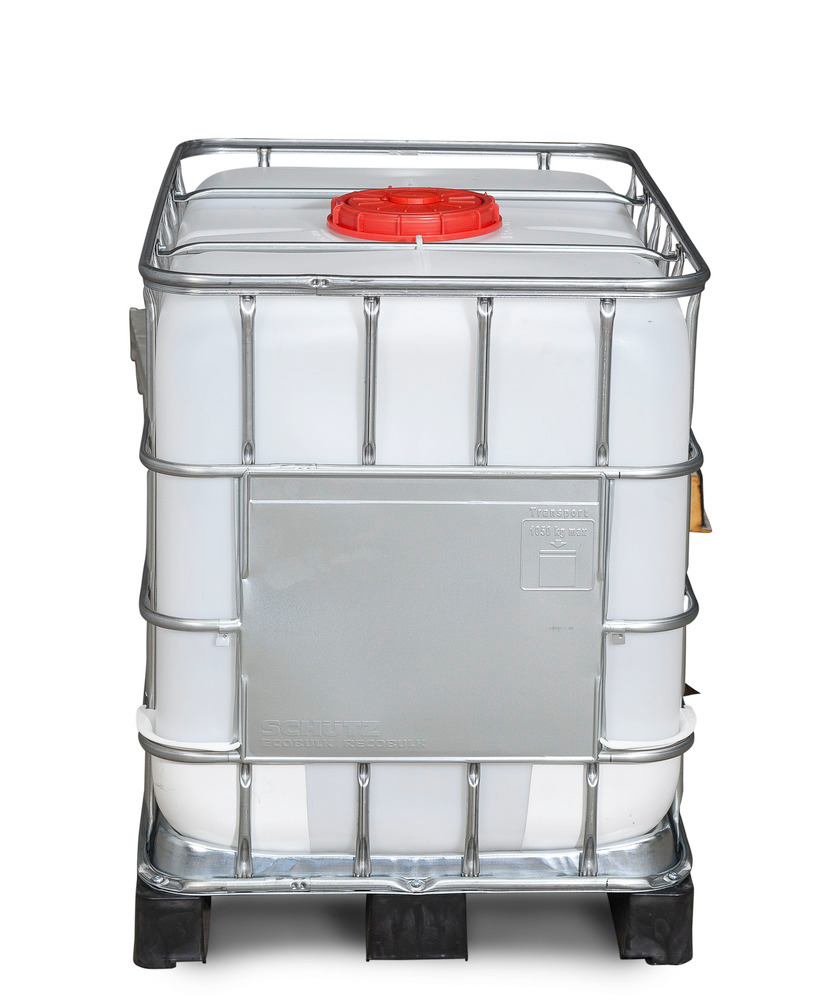 IBC Gefahrgut-Container, PE-Palette, 600 Liter, Öffnung NW225, Auslauf NW80 - 3