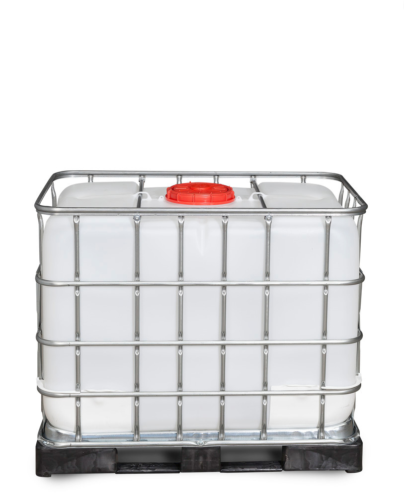 IBC Gefahrgut-Container, PE-Palette, 600 Liter, Öffnung NW225, Auslauf NW80 - 4