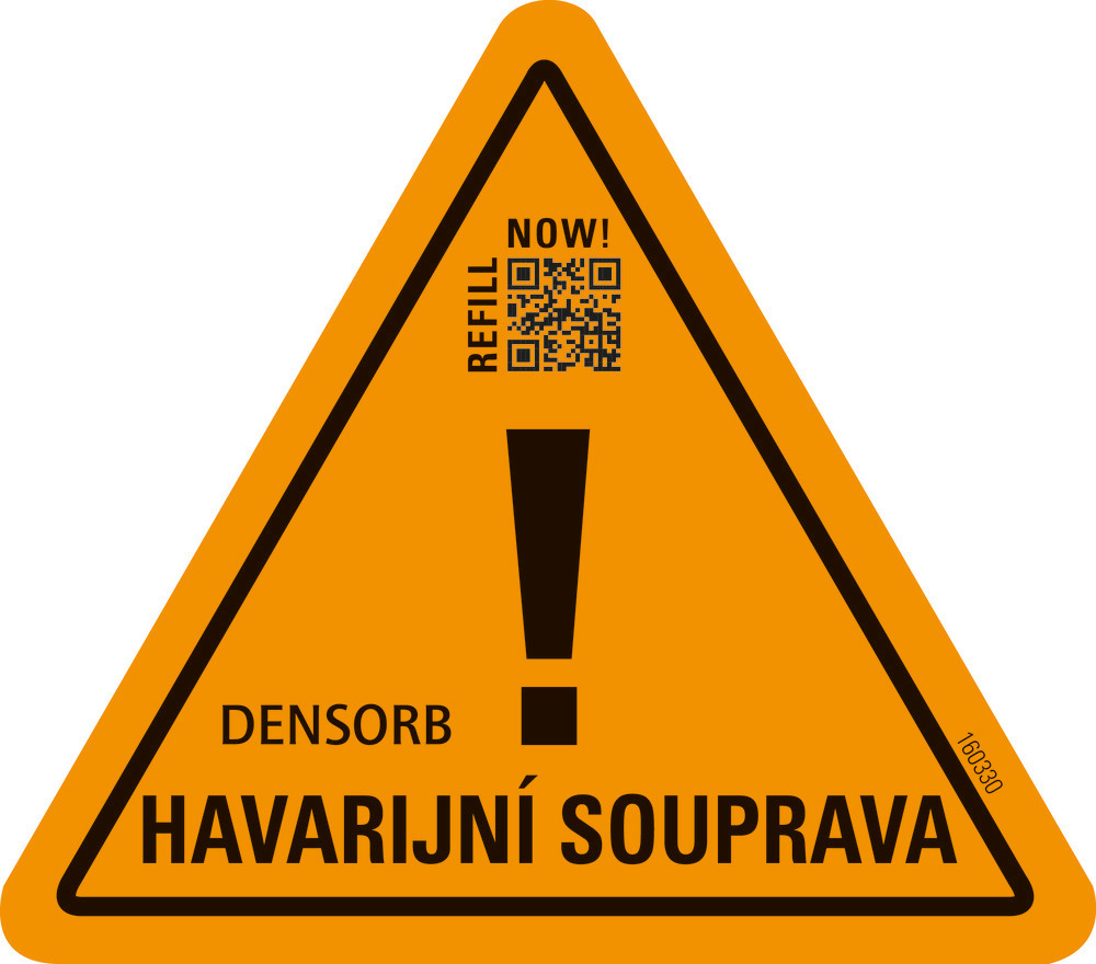 Multi-language label set for marking DENSORB absorbent materials - 8