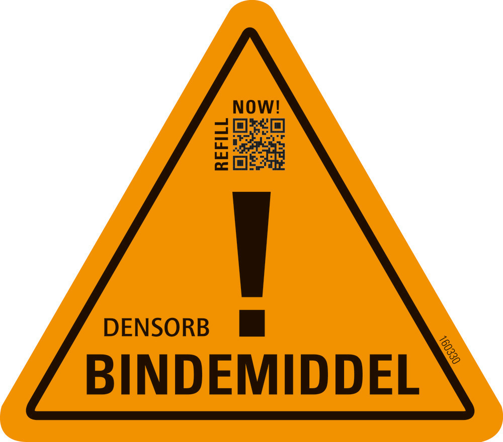 Mehrsprachiges Aufkleberset zur Kennzeichnung von DENSORB Bindemitteln - 7