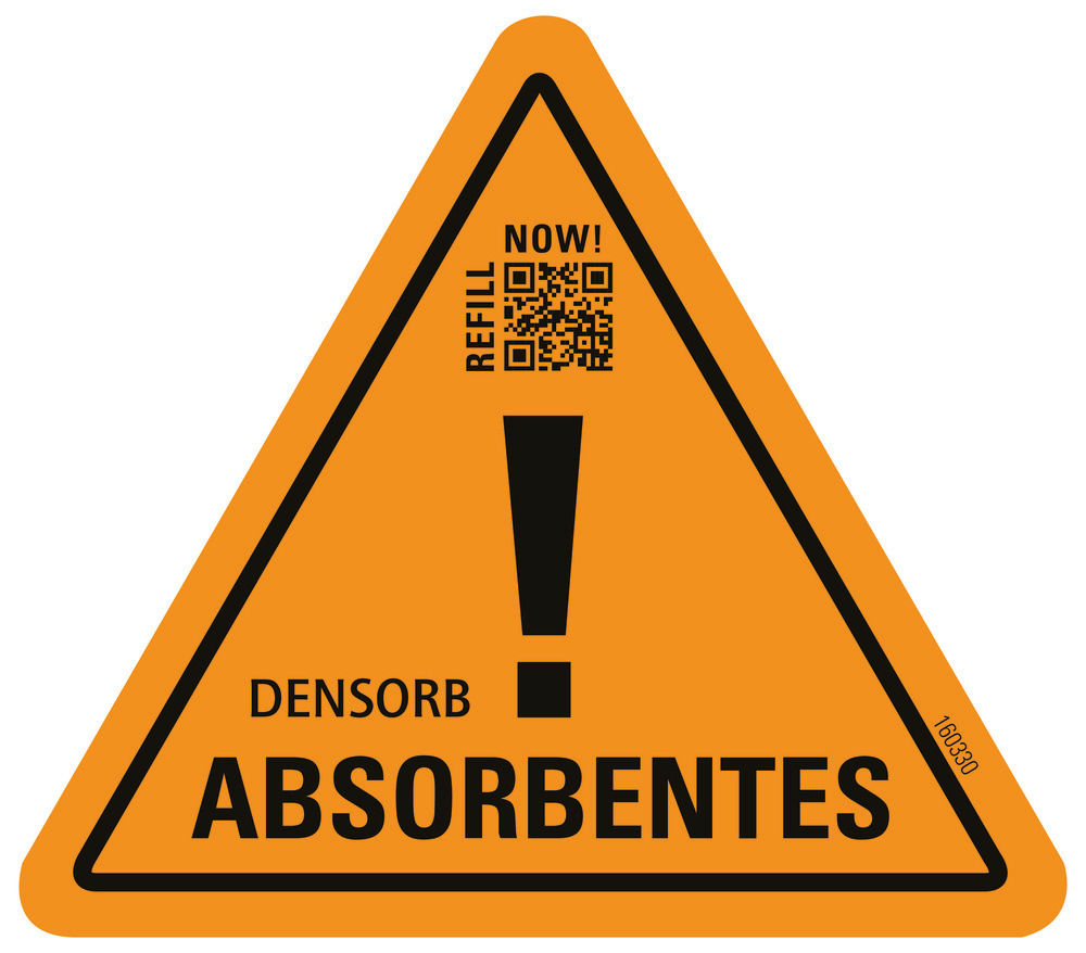 Multi-language label set for marking DENSORB absorbent materials - 3