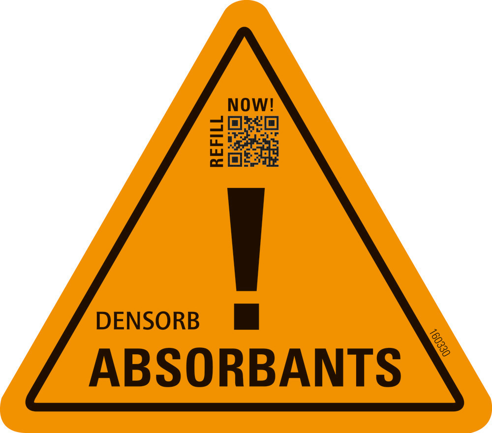Zestaw wielojęzycznych nalepek do oznakowania sorbentów DENSORB - 4