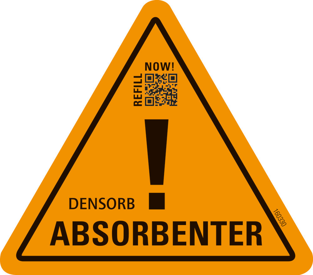 Zestaw wielojęzycznych nalepek do oznakowania sorbentów DENSORB - 11