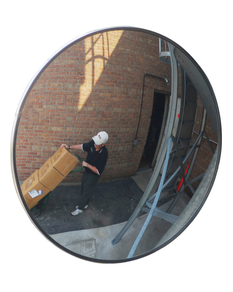 Convex Round Mirrors - Indoor Use - 30" - Industrial Acrylic - Lightweight - Eliminate Blind Spots - 2