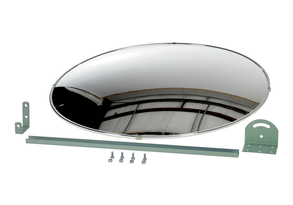 Convex Round Mirrors - Indoor Use - 30" - Industrial Acrylic - Lightweight - Eliminate Blind Spots - 1