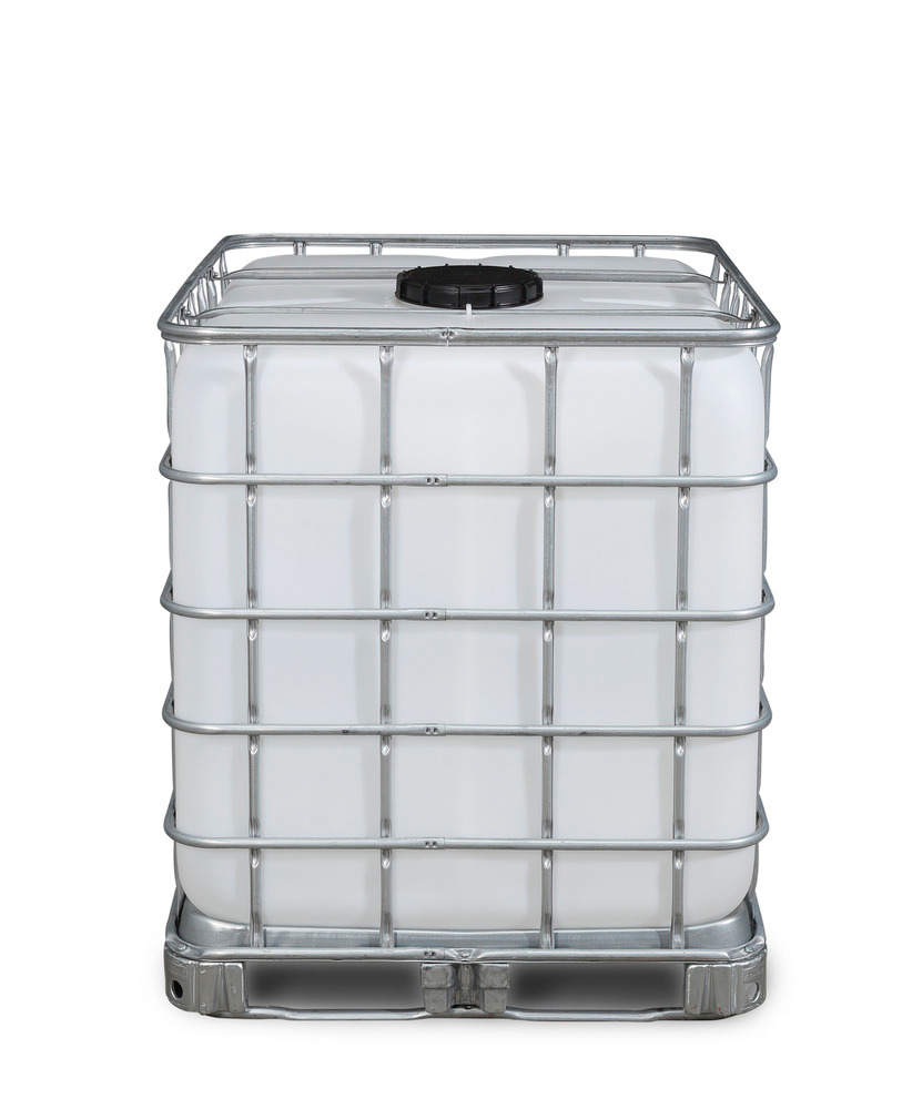 Recobulk IBC Container, Stahlrahmen-Palette, 1000 Liter, Öffnung NW225, Auslauf NW80 - 5