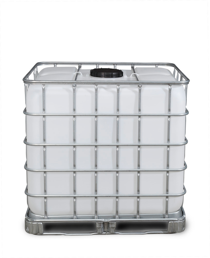 Recobulk IBC Container, Stahlrahmen-Palette, 1000 Liter, Öffnung NW225, Auslauf NW80 - 4