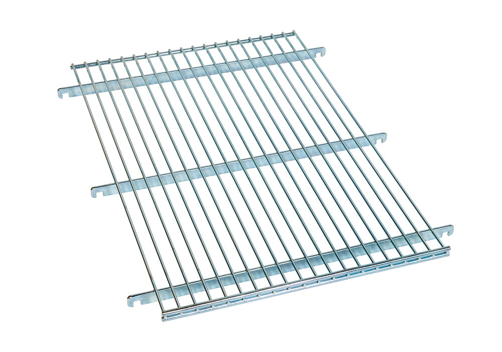 Mesh shelf for steel roll box pallets 460 x 640 mm, without edge - 1