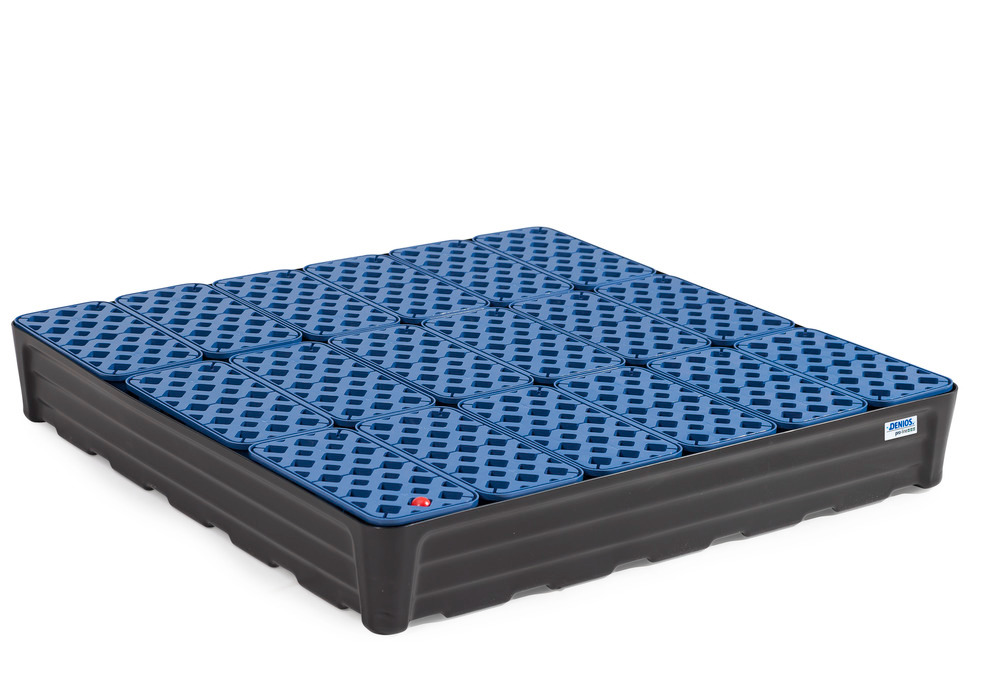Spill Containment Tray-47 Gallon Spill Tray Capacity-With Grate-46"X45"X7" IN - 1