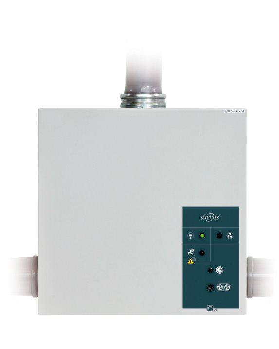 Système de ventilation technique pour 4 armoires de sécurité Max. - 2