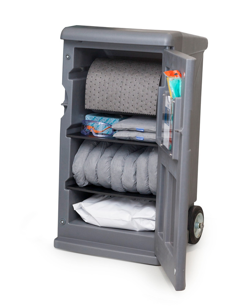 Kit de emergência absorvente móvel: “DENSORB Medium Caddy Universal” - 2
