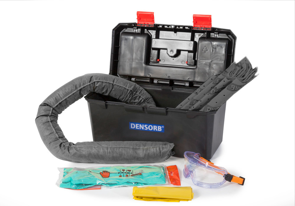 Kit absorbant anti-pollution Densorb en valise, version Universel - 2