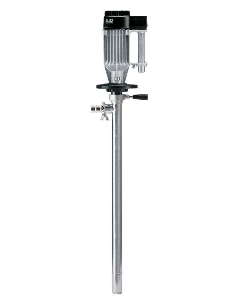 Lutz Drum Pump PURE - for Food and Cosmetics - 39" - Electric - Stainless Steel - Explosion Proof - 1