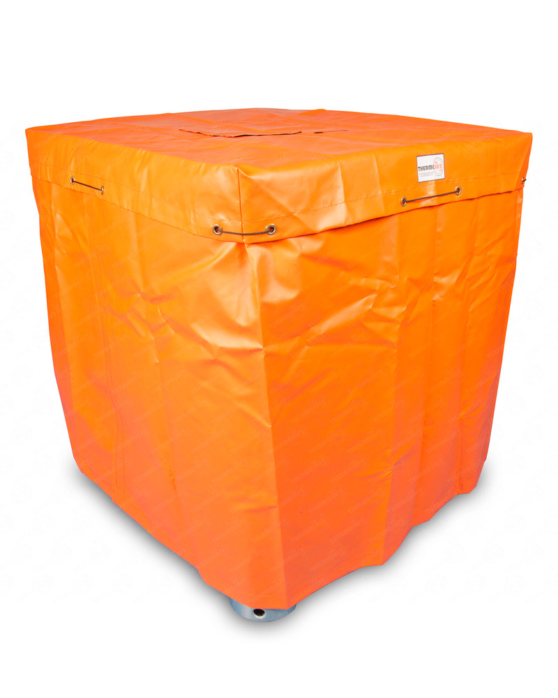 PVC Cover for Heating Jacket - fits to 275-Gallon IBC Totes - Waterproof Protection - 1