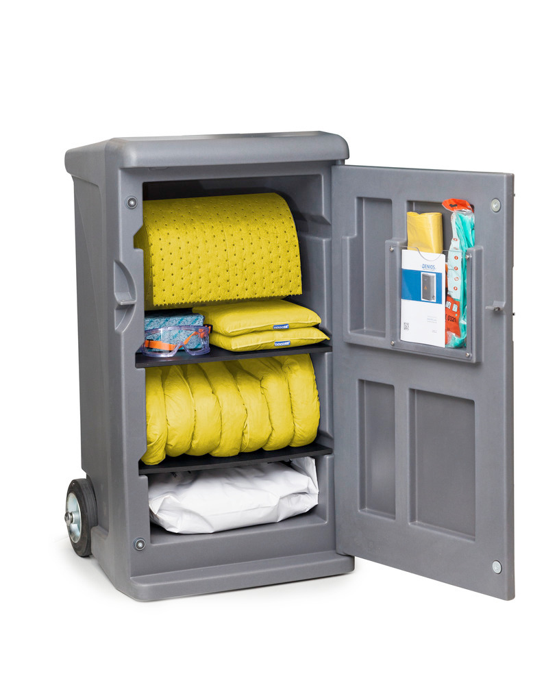 Kit de emergência absorvente móvel: “DENSORB Medium Caddy Especial” - 1
