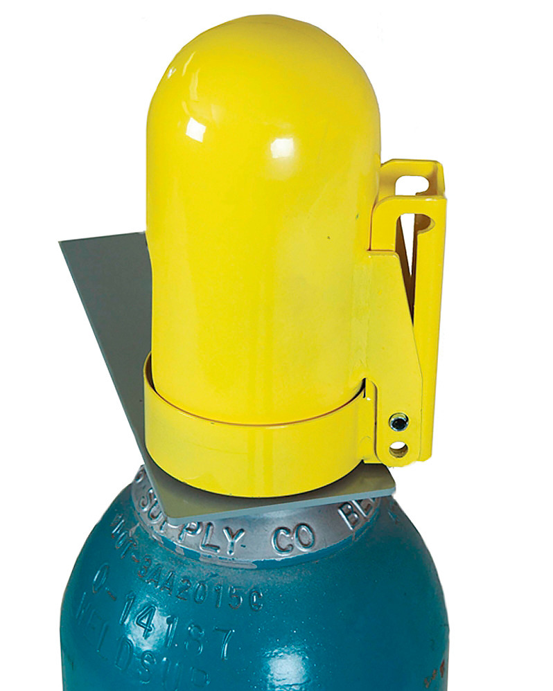 Gas Cylinder Lockout Cap: Low Pressure Fine Thread - 1