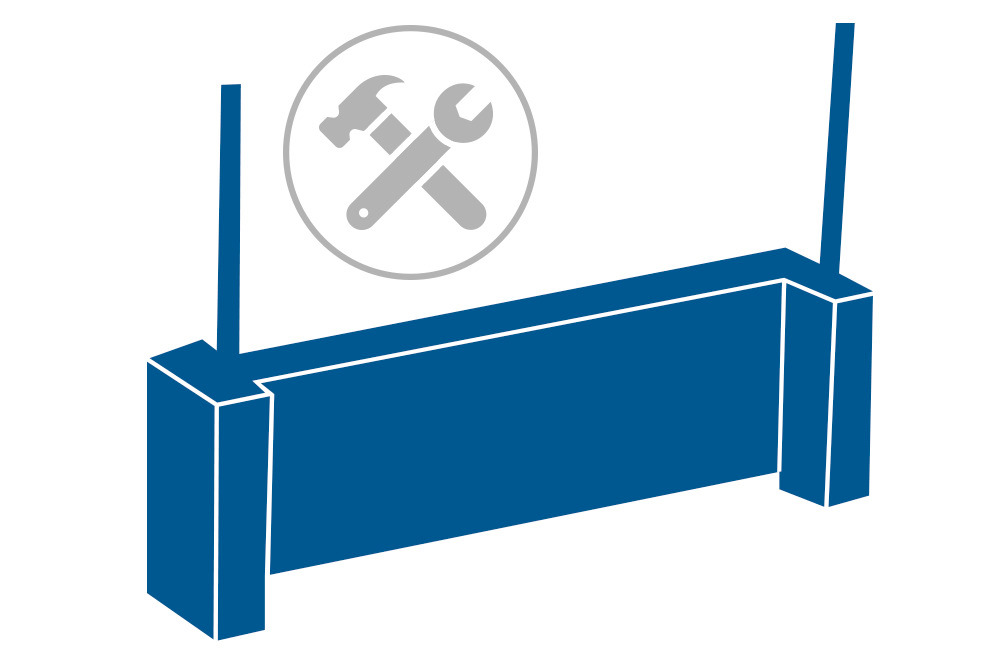 Wartung Löschwasserbarriere - 1