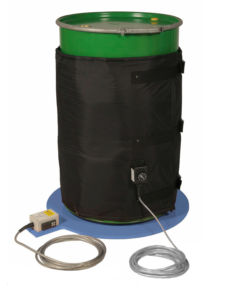 Base Heaters - for 55 Gallon Drums - Ordinary Location - 0-145°C Thermostat - 120V - 850 W - 4