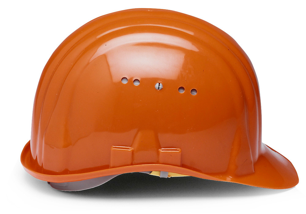 Schuberth Bauschutzhelm mit 4-Punkt-Gurtband, gemäß DIN-EN 397, orange - 2