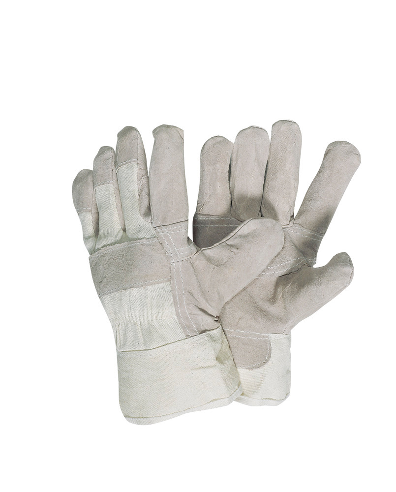 Handske av oxnarvsläder, fodrad, kategori I, strl. 10,5, en förpackning = 12 par - 1