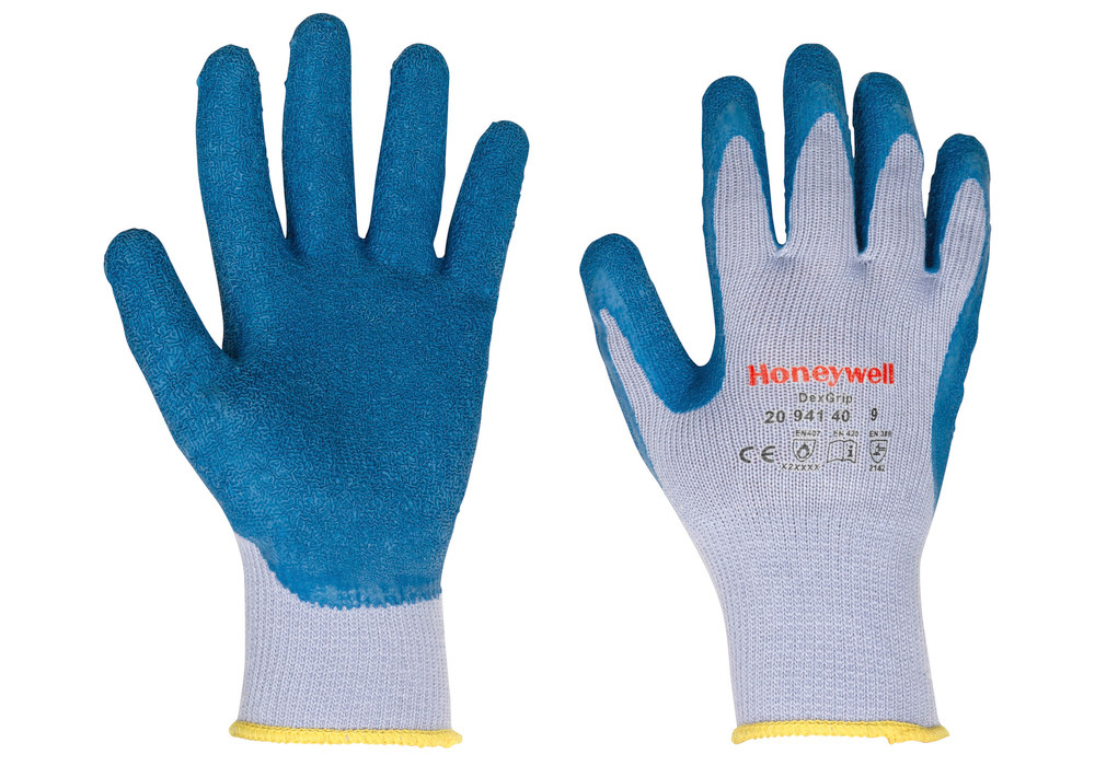 Natural Latex Gloves (10 pr.), Size 9 - 1