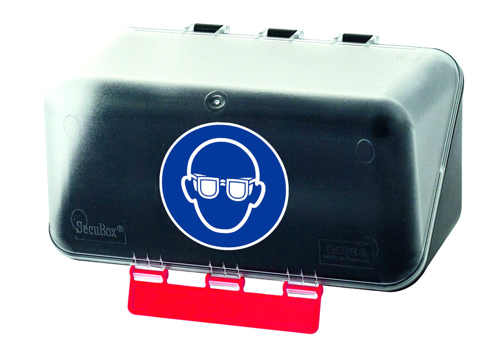 Minibox voor oogbescherming, transparant - 1