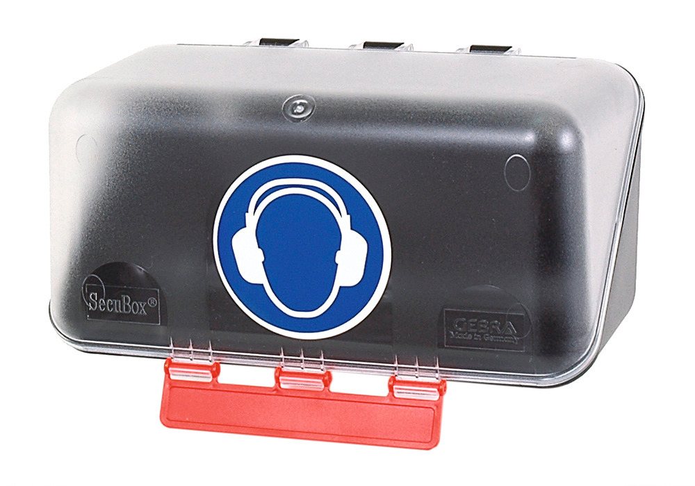 Minibox f hearing protect., transparent - 1