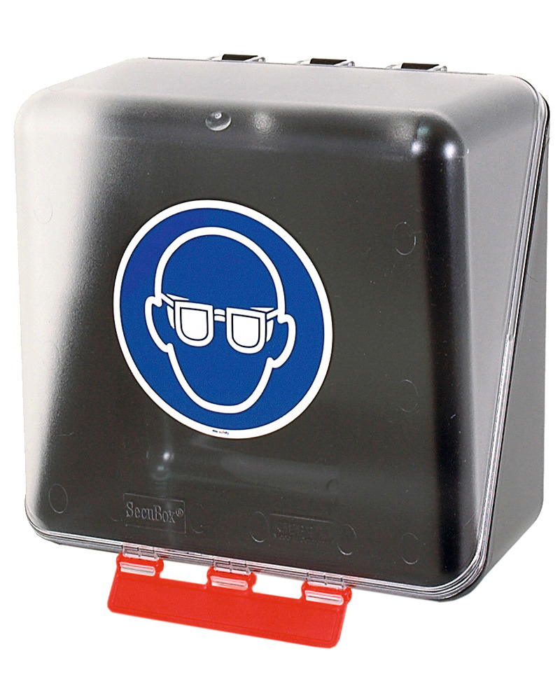 Midibox for eye protection, transparent