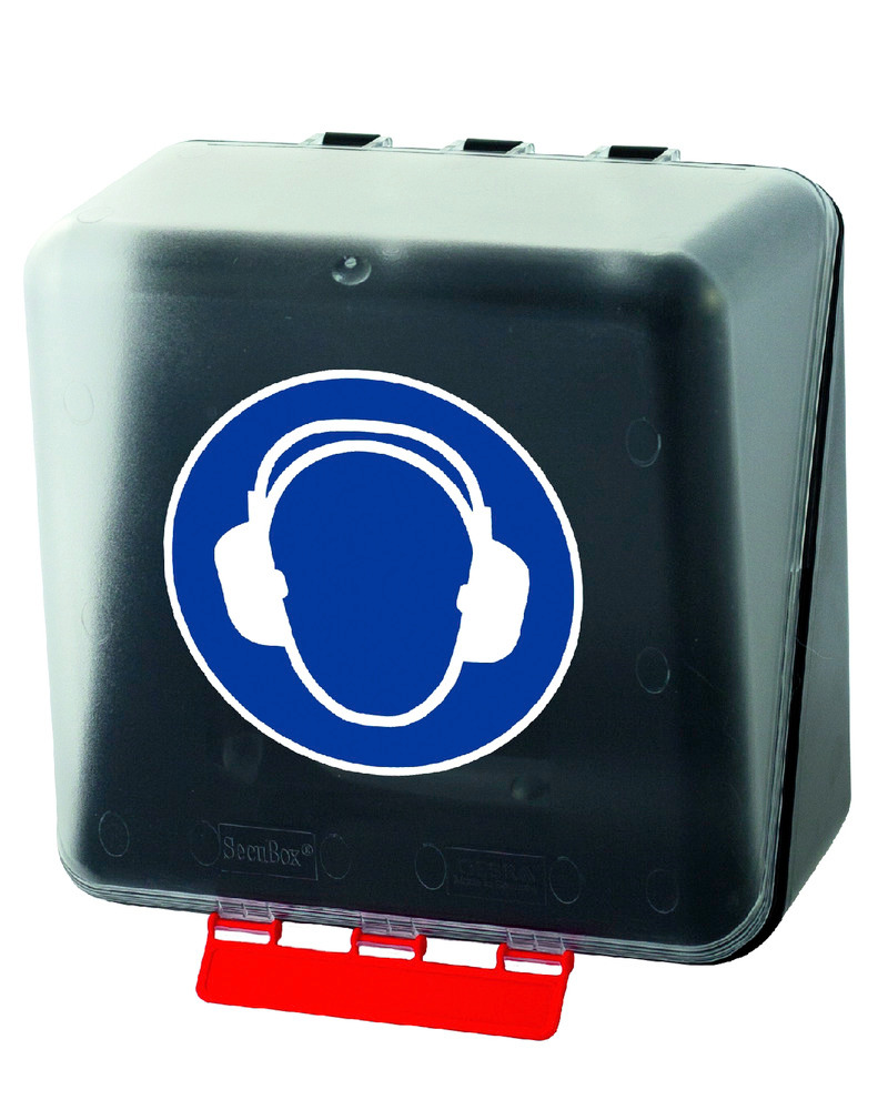 Midibox för hörselskydd, transparent