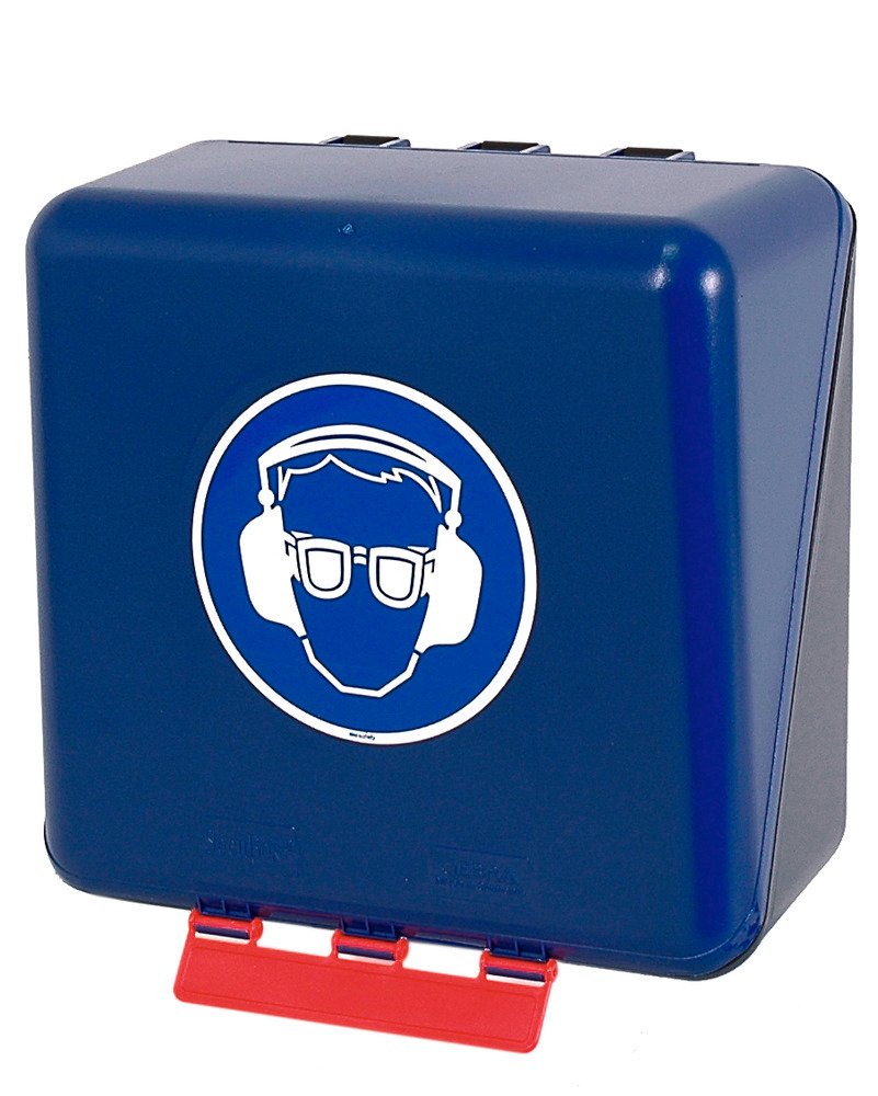 MidiBox pour protections oculaires et auditives, bleu - 1