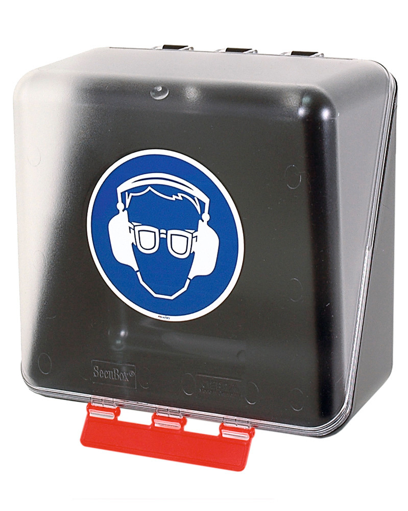 Midibox für Augen- / Gehörschutz, transparent