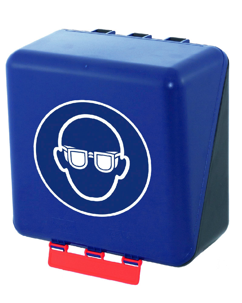 Midibox para proteção ocular, azul