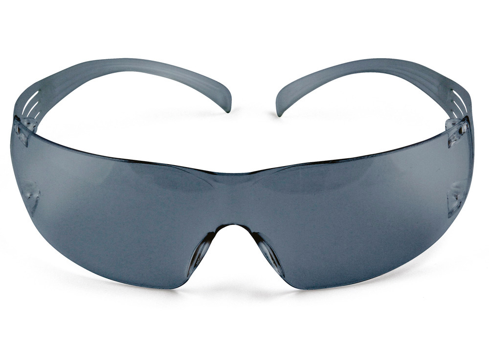 3M SecureFit™ Protective Eyewear - Gray - Pressure-Free Comfort - Lightweight - 99.9% UV Protection - 2
