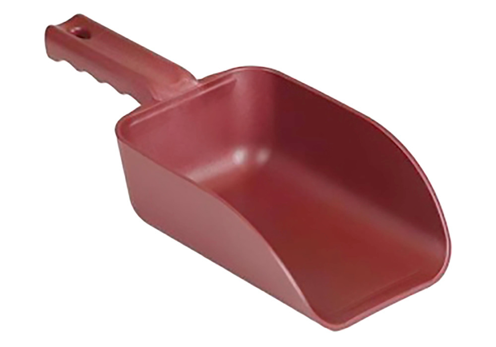 Small Scoop - Metal Detectable - Red - Lightweight - Corrosion Resistant - Rust Resistant - 1