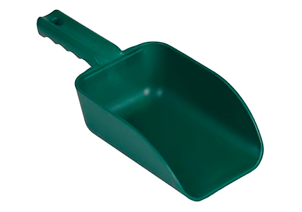Small Scoop - Metal Detectable - Green - Lightweight - Corrosion Resistant - Rust Resistant - 1