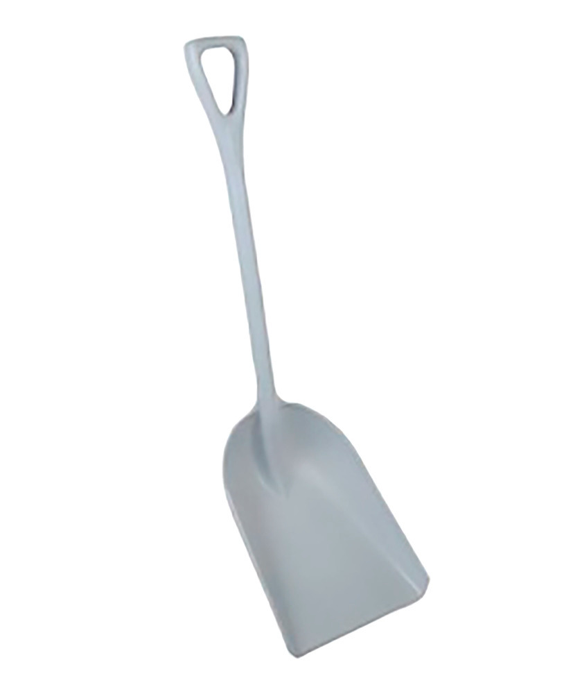 14" Paddle - Metal Detectable - White - One-Piece Construction - Long-Handle Design - 1