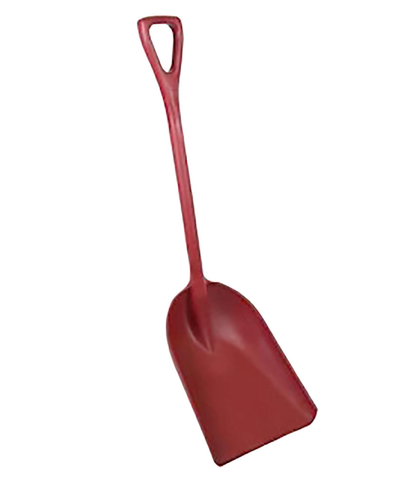 14" Paddle - Metal Detectable - Red - One-Piece Construction - Long-Handle Design - 1