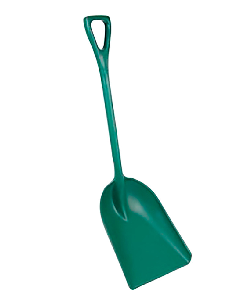 14" Paddle - Metal Detectable - Green - One-Piece Construction - Long-Handle Design - 1