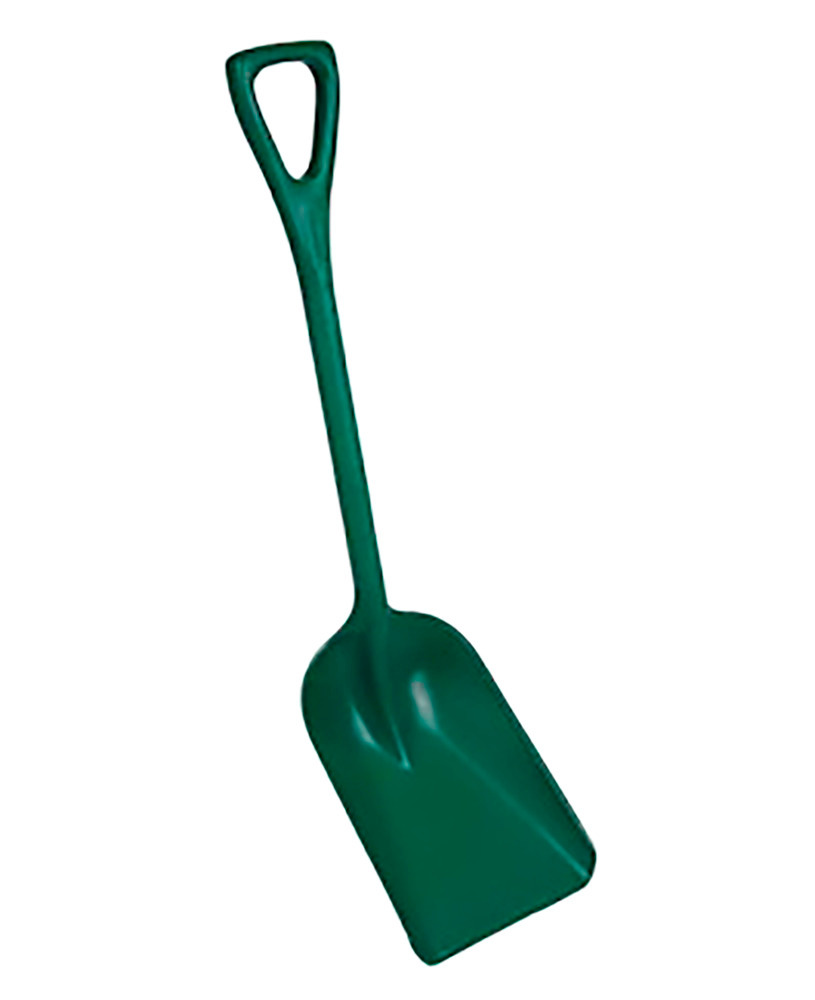 11" Paddle - Metal Detectable - Green - One-Piece Construction - Long-Handle Design - 1