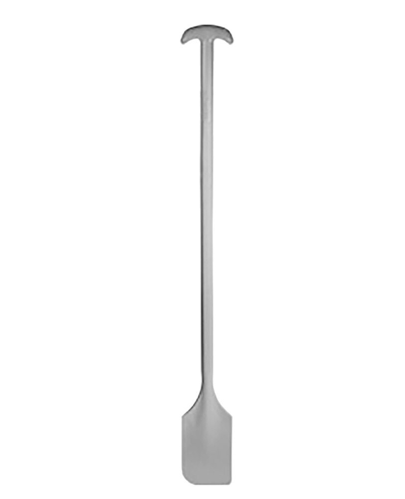 52" Paddle - Metal Detectable - White - One-Piece Construction - Long-Handle Design - 1
