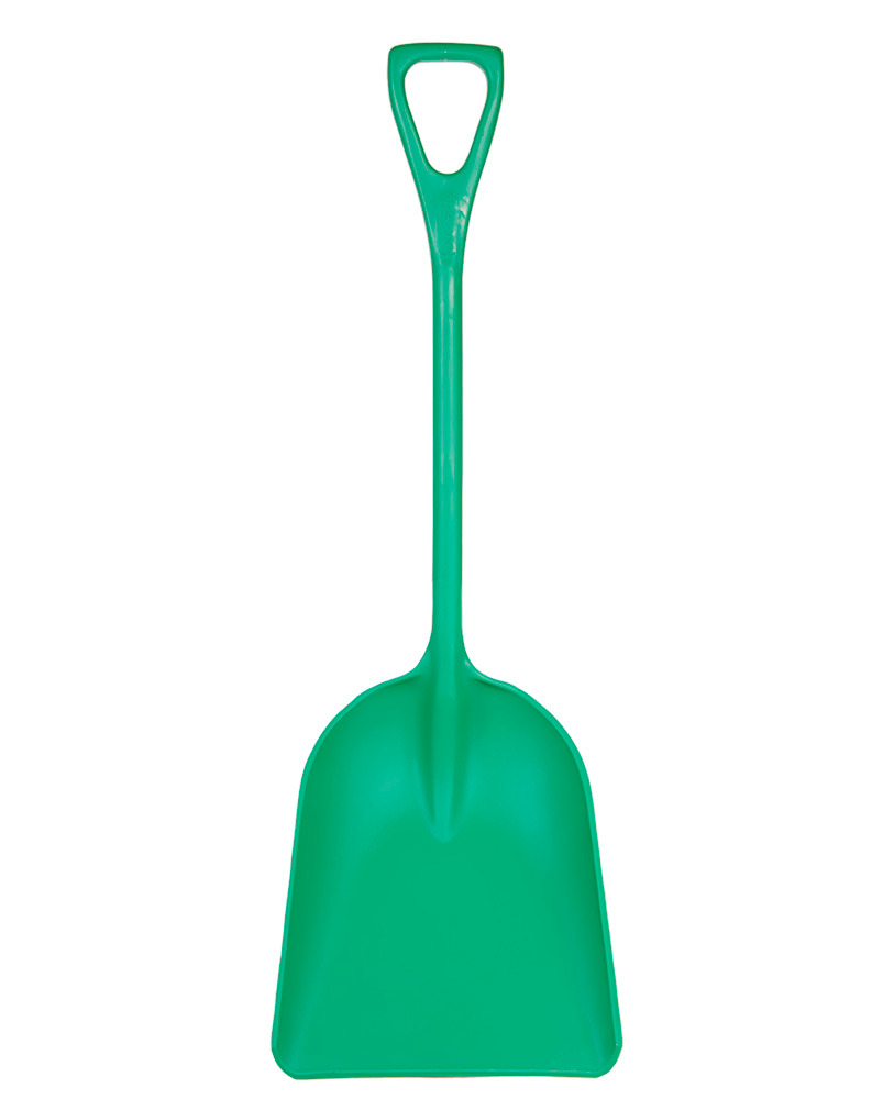 Shovel - Large Blade - Green - Lightweight - Corrosion Free - Treated with Anti-Static Agent - 2