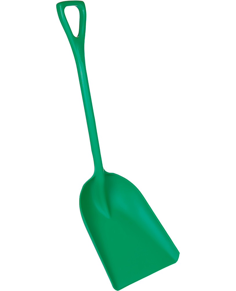 Shovel - Large Blade - Green - Lightweight - Corrosion Free - Treated with Anti-Static Agent - 1
