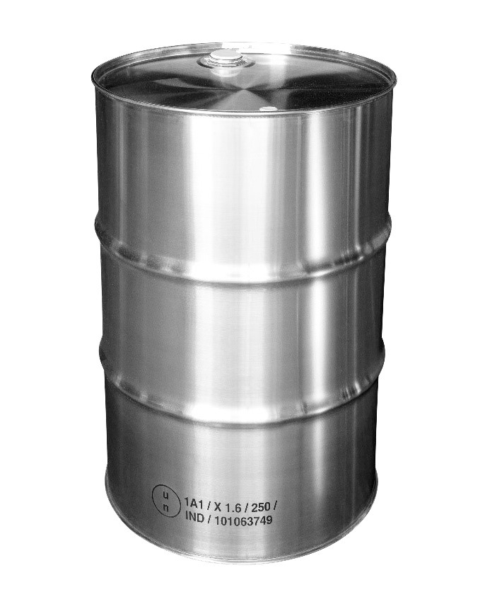 Stainless steel bung drum, 216.5 litres - 1